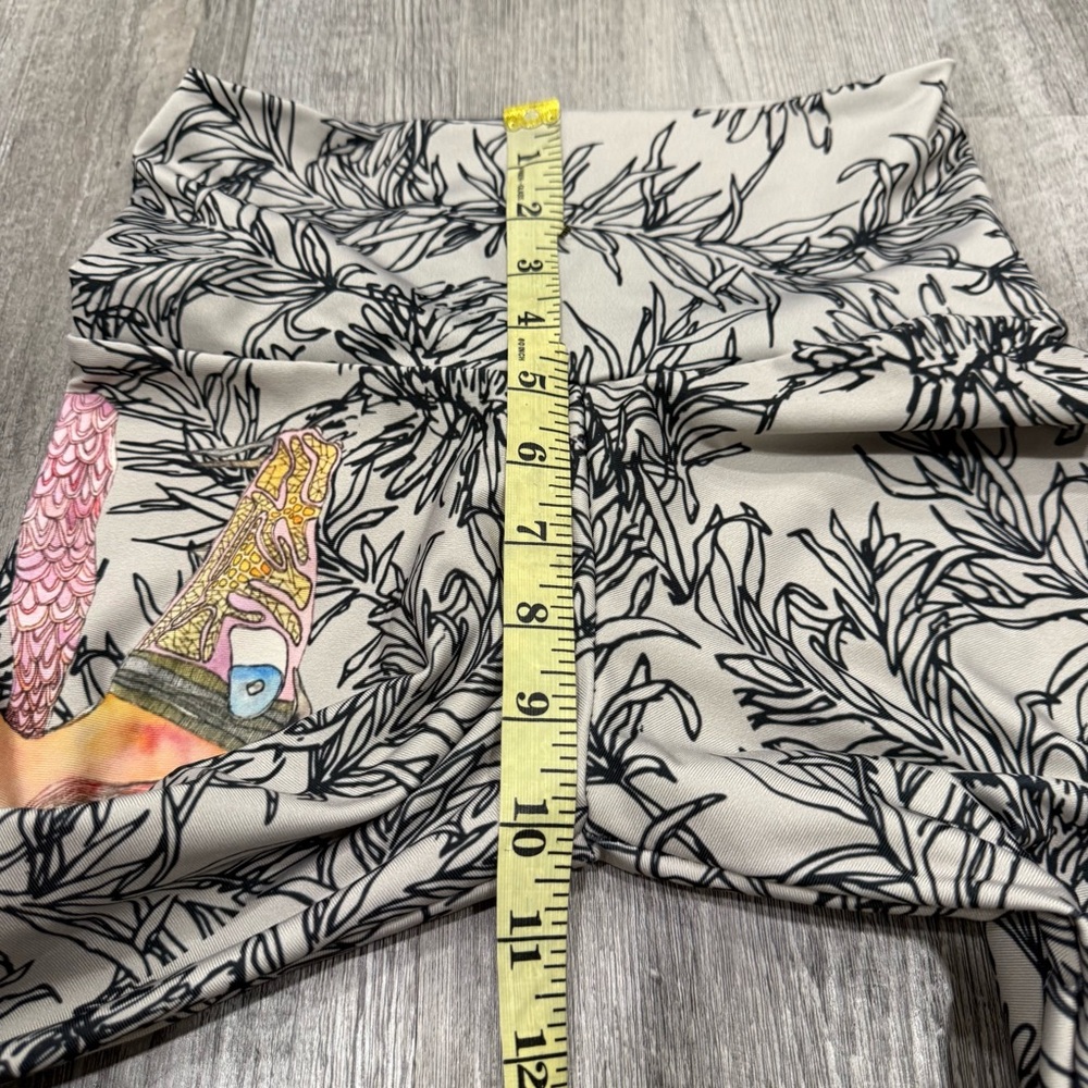 Coalition Snow Tahoe Floral Print Leggings Baselayers Artsy Abstract - Small - Picture 5 of 9